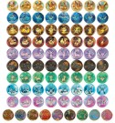 Pokemon - Crystal Gathering Badge Set thumbnail