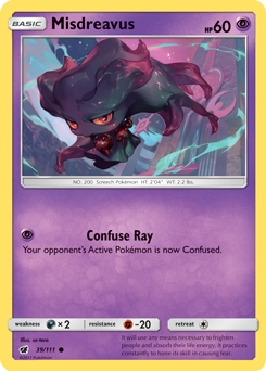 Misdreavus #39 - Pokemon Crimson Invasion