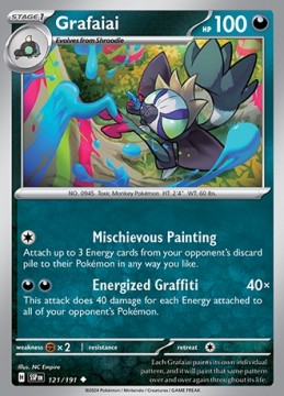 Grafaiai #121 - Pokemon Surging Sparks
