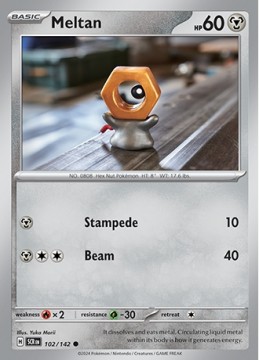 Meltan #102 - Pokemon Stellar Crown