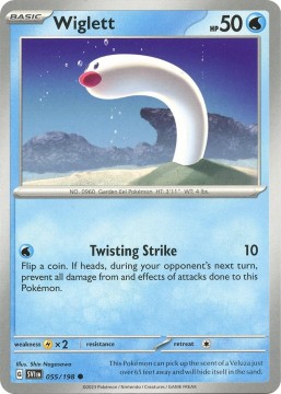 Wiglett #55 - Pokemon Scarlet & Violet