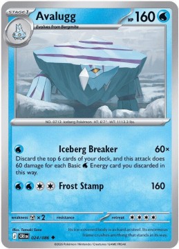 Avalugg #24 - Pokemon Chaos Rising