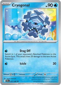 Cryogonal #27 - Pokemon Black Bolt 