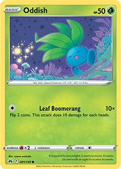 Oddish #1 - Pokemon Crown Zenith