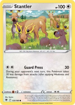 Stantler #125 - Pokemon Astral Radiance 