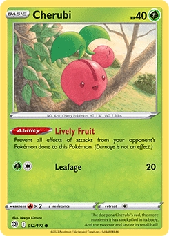 Cherubi #12 - Pokemon Brilliant Stars 