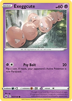 Exeggcute #57 - Pokemon Crown Zenith