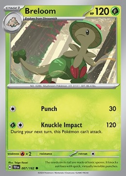 Breloom #7 - Pokemon Temporal Forces