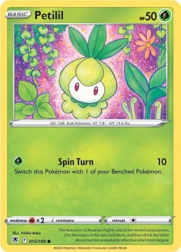 Petilil #15 - Pokemon Astral Radiance
