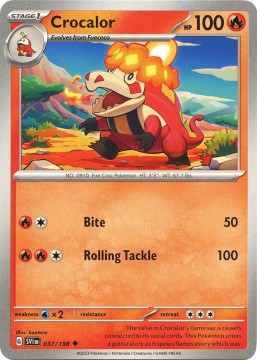 Crocalor #37 - Pokemon Scarlet & Violet