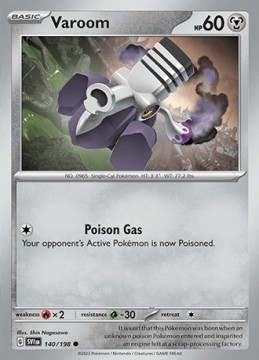 Varoom #140 - Pokemon Scarlet & Violet