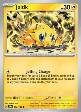 Joltik REVERSE HOLO #50 - Pokemon Stellar Crown