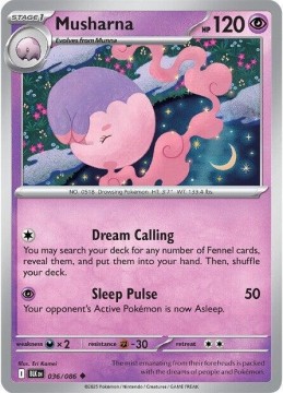 Musharna #36 - Pokemon Black Bolt