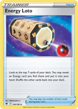 Energy Loto #140 - Pokemon Astral Radiance