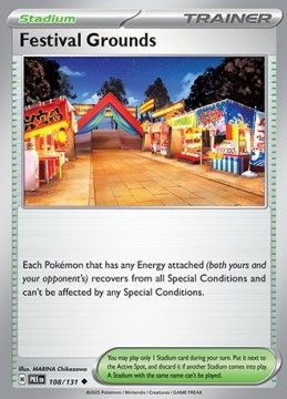 Festival Grounds #108 - Pokemon Prismatic Evolutions 