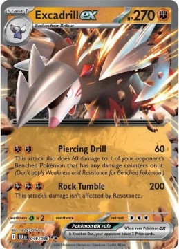 Excadrill EX #46 - Pokemon Black Bolt 
