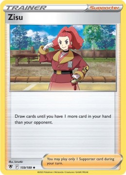 Zisu REVERSE HOLO #159 - Pokemon Astral Radiance