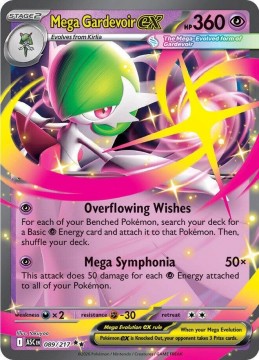 Mega Gardevoir EX #89 - Pokemon Ascended Heroes