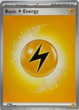 Basic Lightning Energy HOLO #4 - Pokemon Mega Evolution Energy