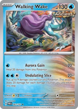Walking Wake HOLO #63 - Pokemon Twilight Masquerade
