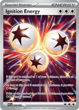 Ignition Energy #124 - Pokemon Phantasmal Flames