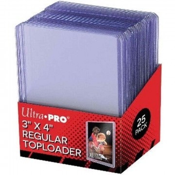 Toploader 3x4´´ 25ct Clear Regular