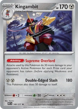 Kingambit ENERGY PATTERN #148 - Pokemon Ascended Heroes