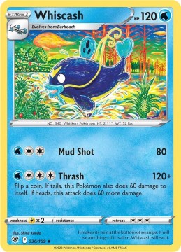 Whiscash #36 - Pokemon Astral Radiance