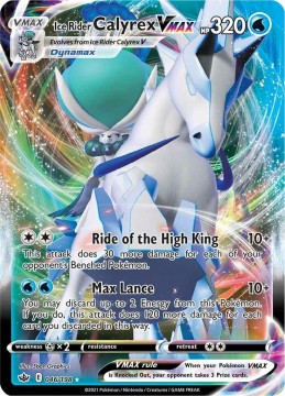 Ice Rider Calyrex VMAX #46 - Pokemon Chilling Reign
