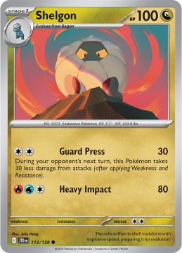 Shelgon #113 - Pokemon Journey Together