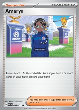 Amarys #93 - Pokemon Prismatic Evolutions