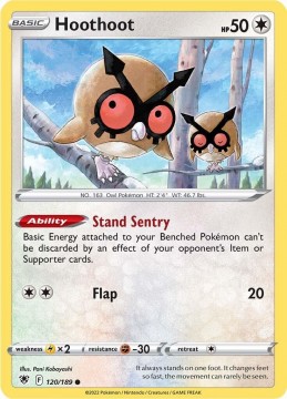 Hoothoot #120 - Pokemon Astral Radiance