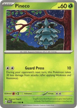 Pineco #1 - Pokemon Scarlet & Violet