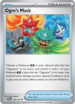 Ogre's Mask #159 - Pokemon Twilight Masquerade