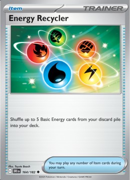 Energy Recycler #164 - Pokemon Destined Rivals