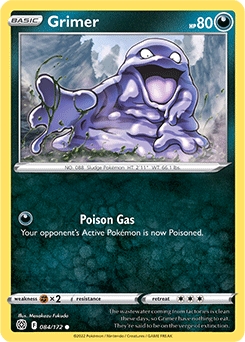 Grimer #84 - Pokemon Brilliant Stars