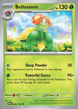 Bellossom #3 - Pokemon Obsidian Flames