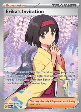 Erika's Invitation #196 - Pokemon Scarlet & Violet 151 