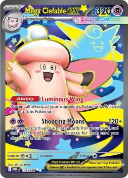 Mega Clefable EX #103 - Pokemon Perfect Order