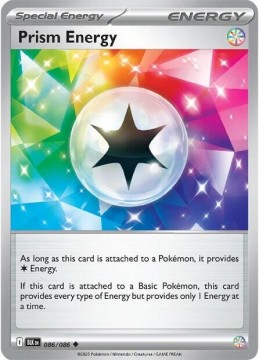 Prism Energy REVERSE HOLO #86 - Pokemon Black Bolt 