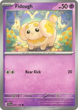 Fidough #97 - Pokemon Scarlet & Violet