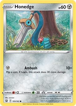 Honedge #105 - Pokemon Battle Styles