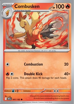 Combusken #41 - Pokemon Destined Rivals
