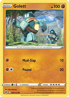 Golett #82 - Pokemon Brilliant Stars