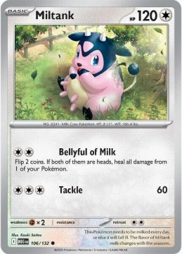 Miltank #106 - Pokemon Mega Evolution