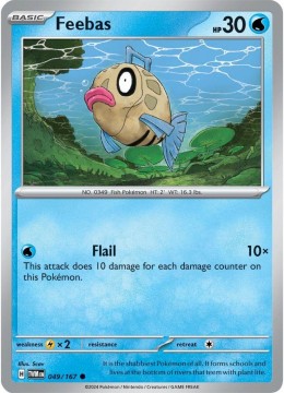 Feebas #49 - Pokemon Twilight Masquerade