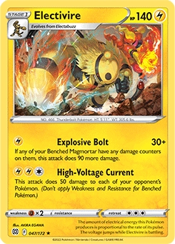 Electivire #47 - Pokemon Brilliant Stars