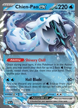 Chien-Pao EX #61 Pokemon Paldea Evolved