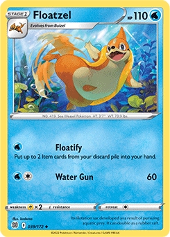 Floatzel #39 - Pokemon Brilliant Stars