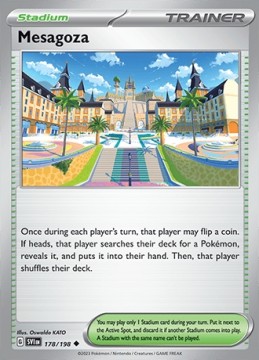 Mesagoza REVERSE HOLO #178 - Pokemon Scarlet & Violet